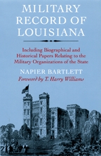 Military Record of Louisiana - Cover