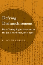 Defying Disfranchisement - Cover