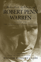 Selected Letters of Robert Penn Warren - Cover