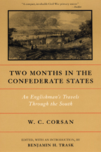 Two Months in the Confederate States - Cover