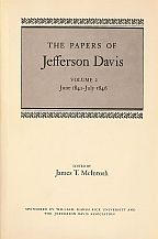 The Papers of Jefferson Davis - Cover