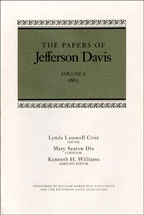 The Papers of Jefferson Davis - Cover