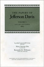 The Papers of Jefferson Davis - Cover