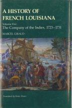 A History of French Louisiana - Cover