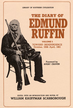 The Diary of Edmund Ruffin - Cover