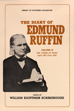 The Diary of Edmund Ruffin  - Cover