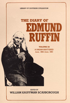 The Diary of Edmund Ruffin - Cover