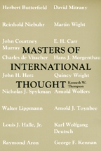 Masters of International Thought - Cover